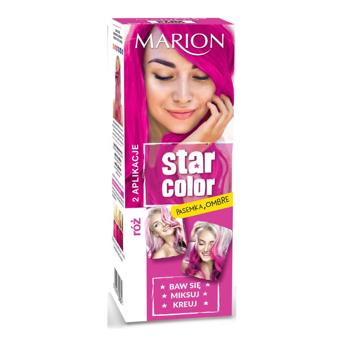 Marion Star Color FARBA KOLORYZUJĄCA 2X35ml 70ml
