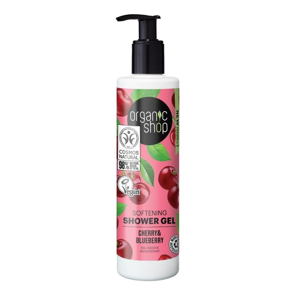 Organic Shop Żel pod prysznic Wiśnia & Borówka 280ml