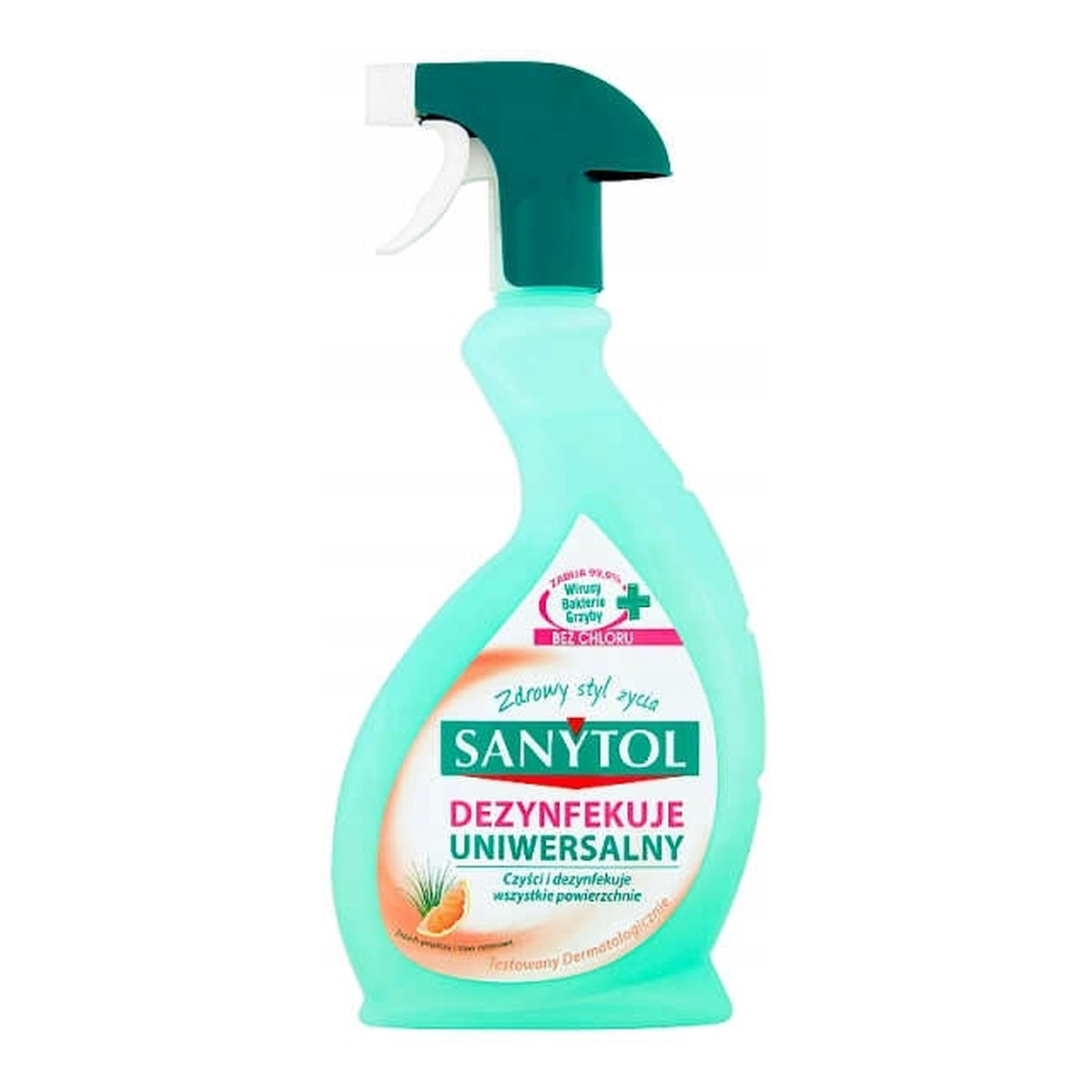 Sanytol SPRAY DO CZYSZCZENIA DEZYNFEKUJĄCY UNIWERSALNY GREJPFRUT 500ml