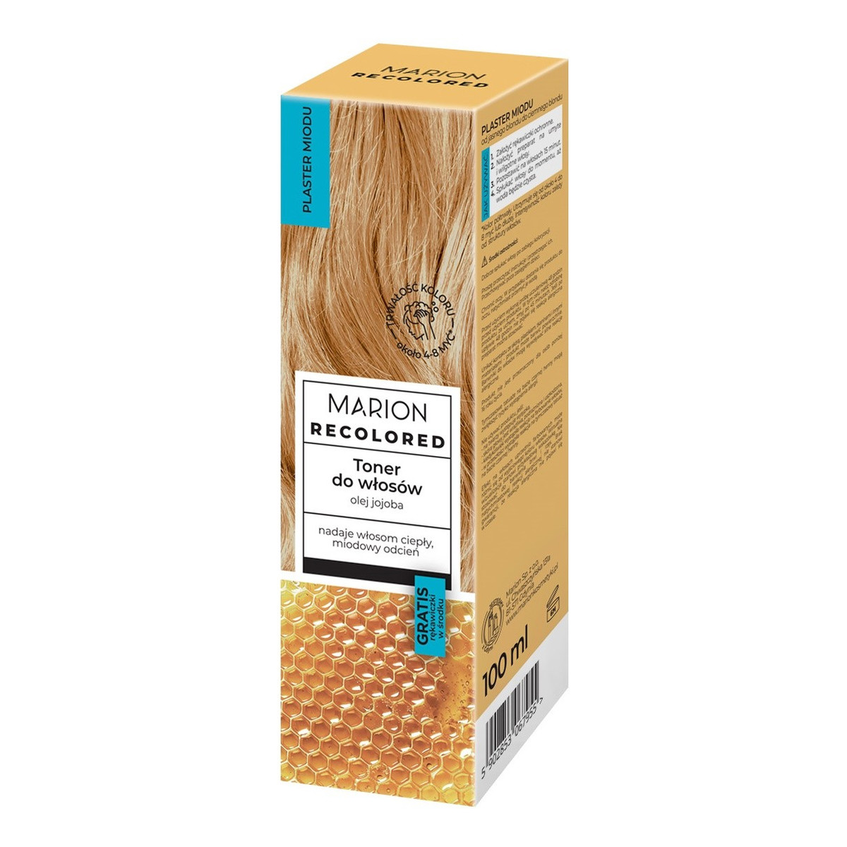 Marion Recolored   Toner do włosów Plaster Miodu 100ml