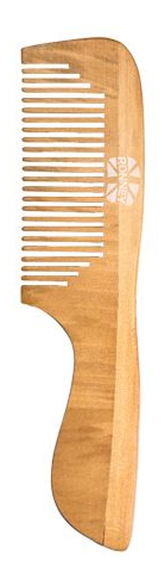Professional wooden comb profesjonalny drewniany grzebień do włosów 184x45mm ra 00122
