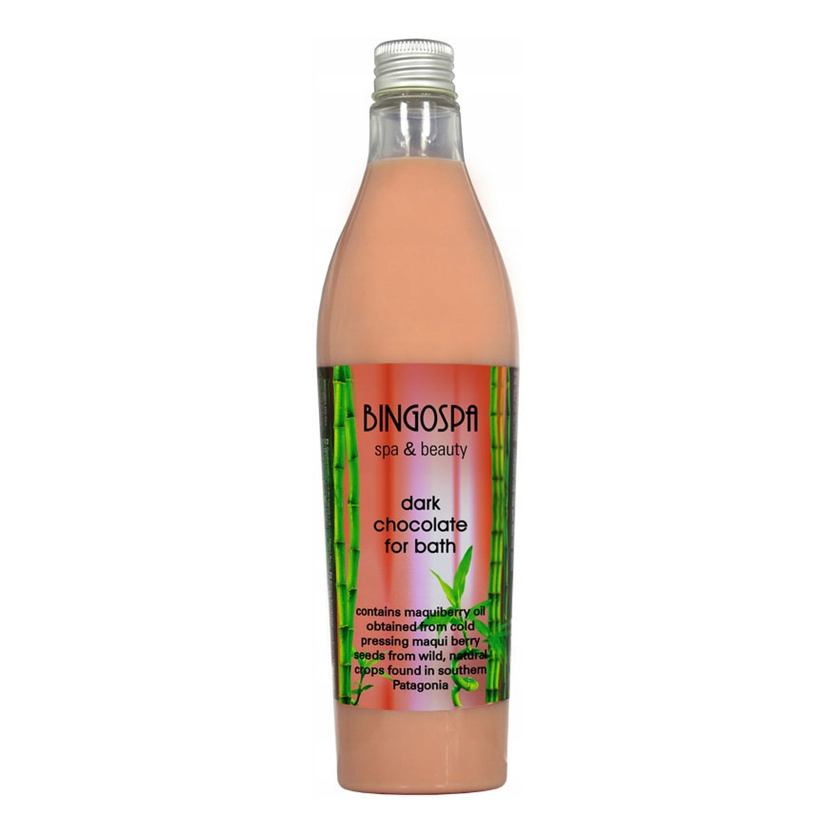 BingoSpa SPA&BEAUTY Ciemna czekolada do kąpieli z olejem Maqui Berry 400ml