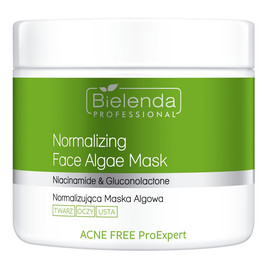 Acne free proexpert normalizująca maska algowa