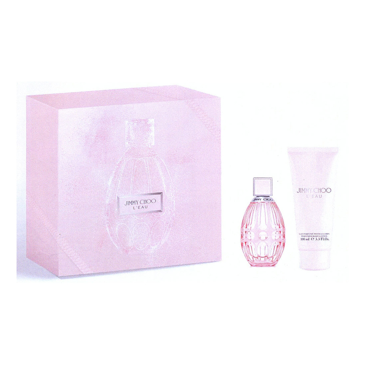Jimmy Choo L'eau Zestaw woda toaletowa spray 60ml + balsam do ciała 100ml