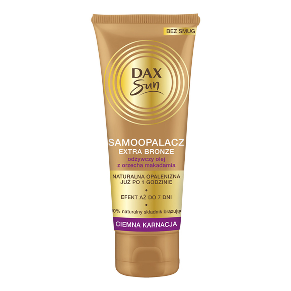 Dax Extra Bronze Sun Samoopalacz Do Twarzy i Ciała Ciemna Karnacja 75ml