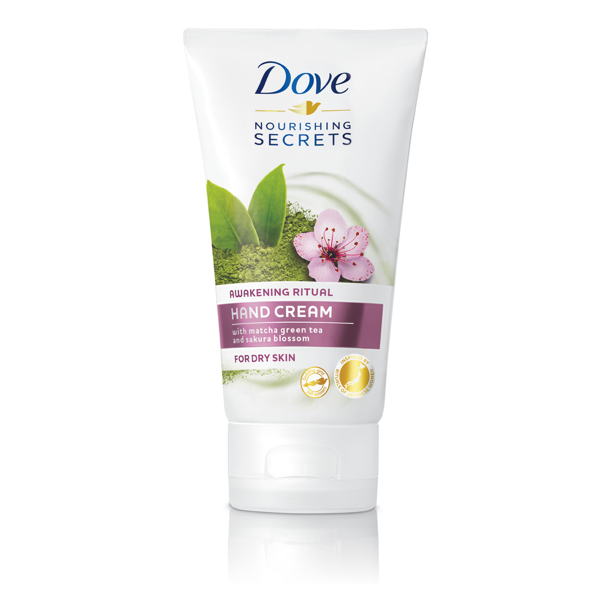 Dove Nourishing Secrets Awakening Ritual pobudzający krem do rąk Matcha Green Tea & Sakura Blossom 75ml