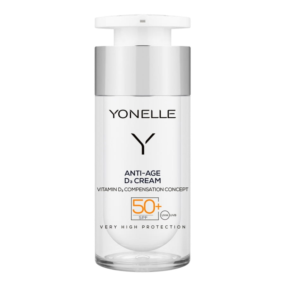 Yonelle Anti-Age D3 Cream Przeciwzmarszkowy krem do twarzy SPF 50 + 30ml