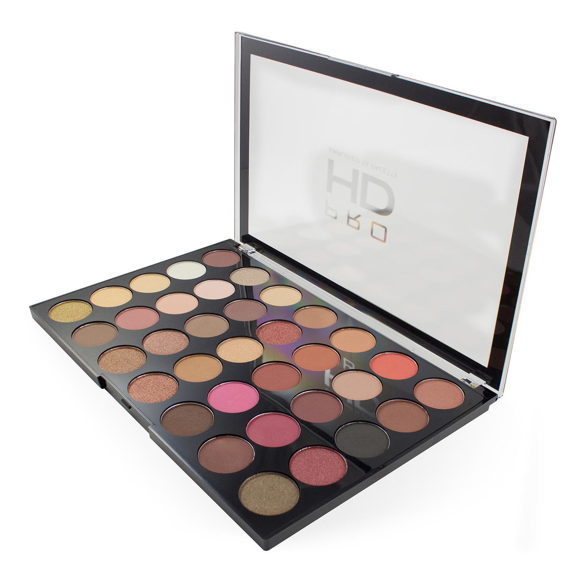 Makeup Revolution PRO HD AMPLIFIED 35 PALETTE Paleta cieni do powiek Socialite