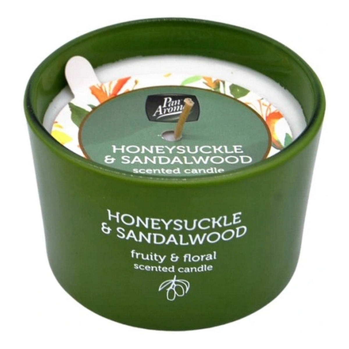 Pan Aroma Świeca zapachowa Honeysuckle & Sandalwood 85g