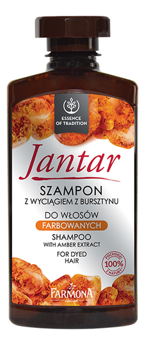 Szampon z Wyciągiem Bursztynu