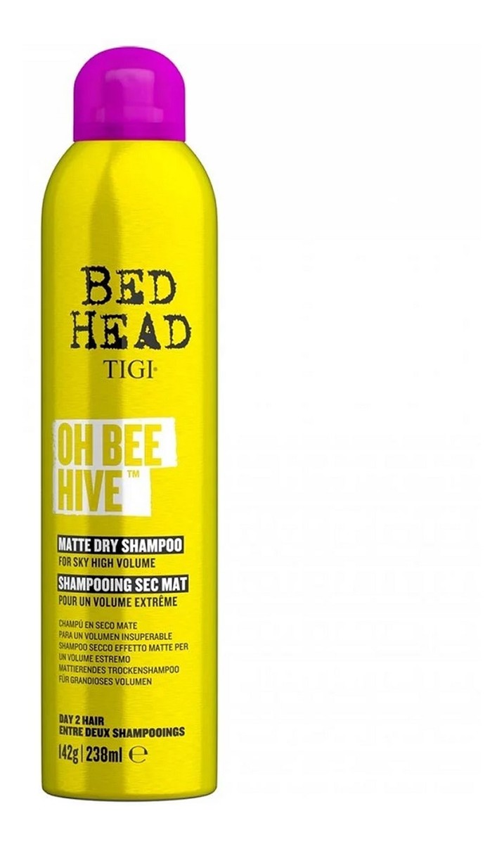 Bed head oh bee hive matte dry shampoo suchy szampon do włosów zwiększający objętość