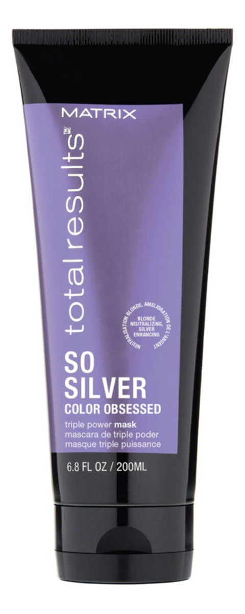 So Silver Color Obsessed maska do schładzania koloru włosów