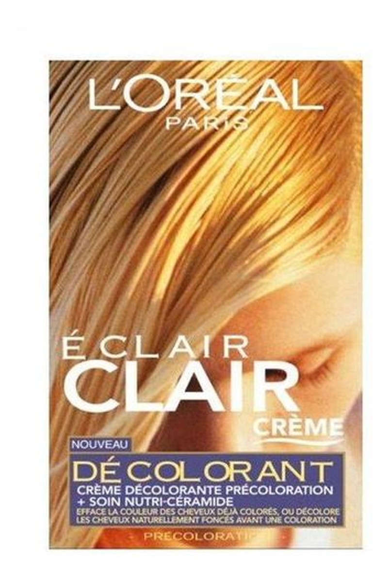 Eclair Clair Creme Odbarwiacz do Włosów