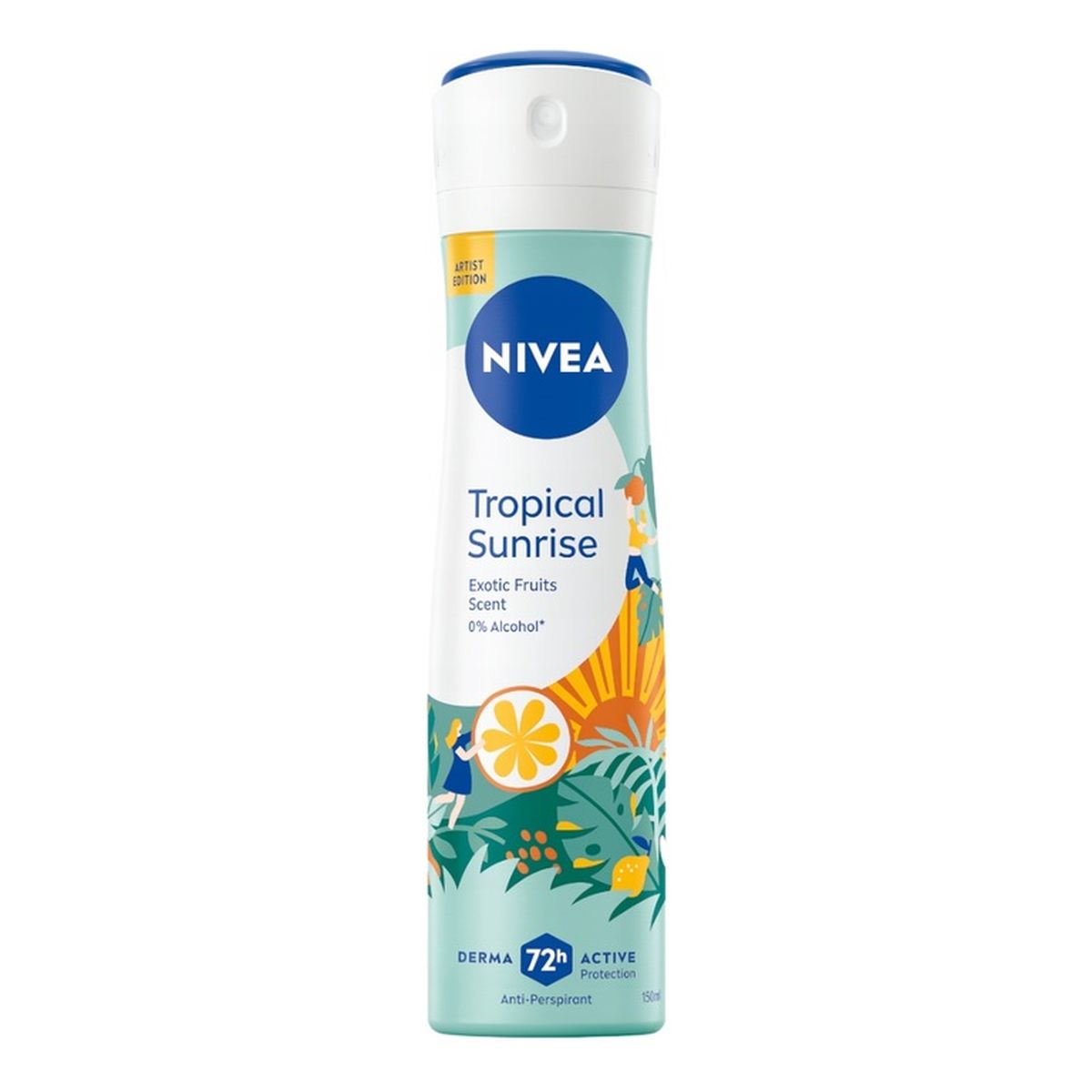 Nivea Deo spray damski invisible tropical sunrise
