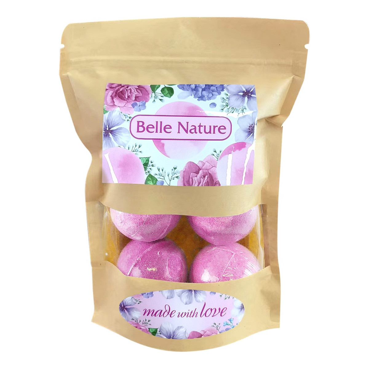 Chlapu Chlap Belle nature kule d/kąp 6x50g leśne jagody 300g