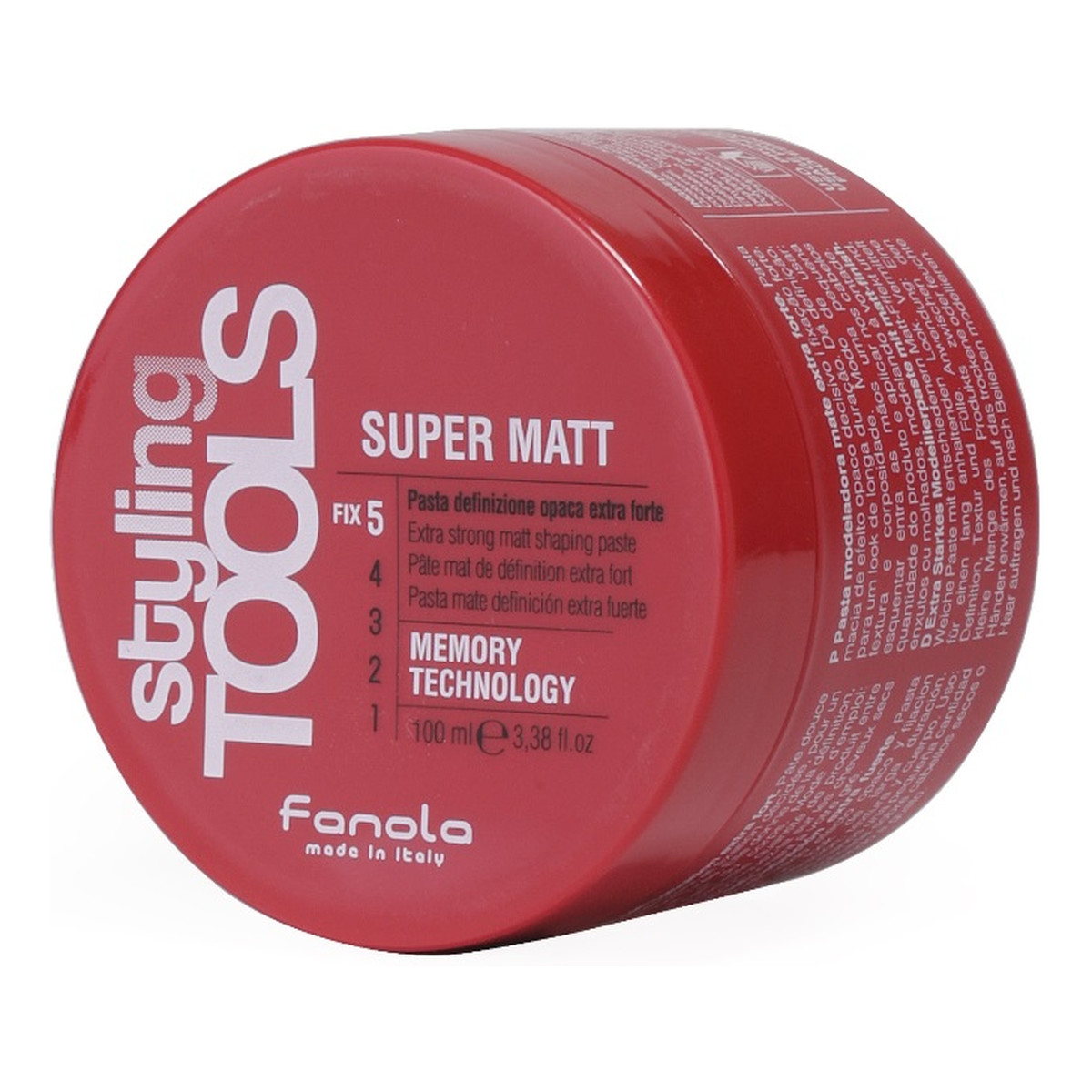 Fanola Styling tools super mat matująca pasta do włosów 100ml