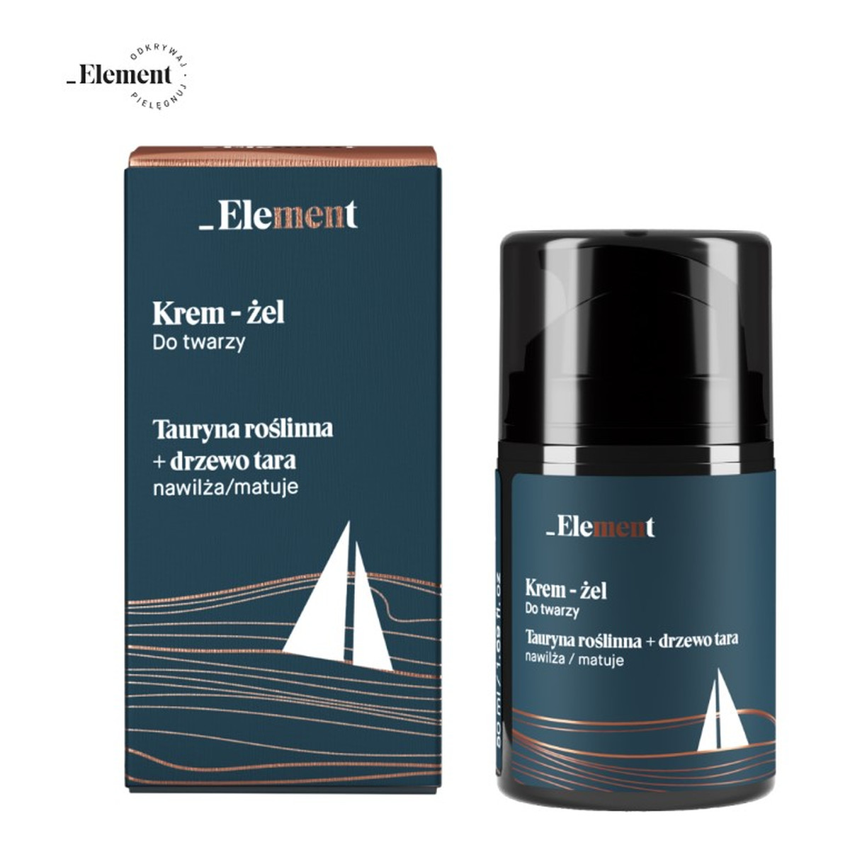 Elfa II Element Krem żel do twarzy dla mężczyzn 50ml
