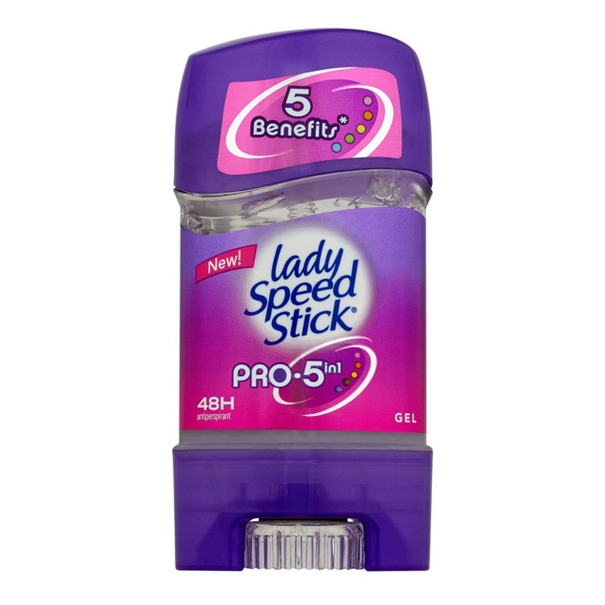 Lady Speed Stick Pro 5 in 1 Dezodorant Antyperspiracyjny W Żelu 65g