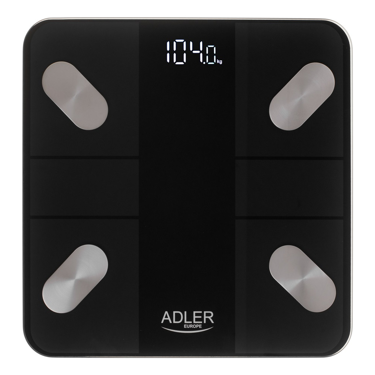 Adler Smart waga łazienkowa analityczna ad 8186 czarna