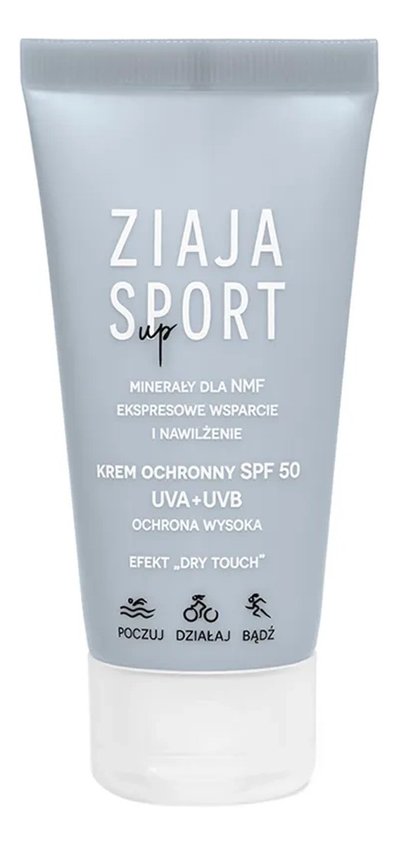 Nawilżający Krem Do Twarzy Wysoka Ochrona SPF 50 Na Dzień