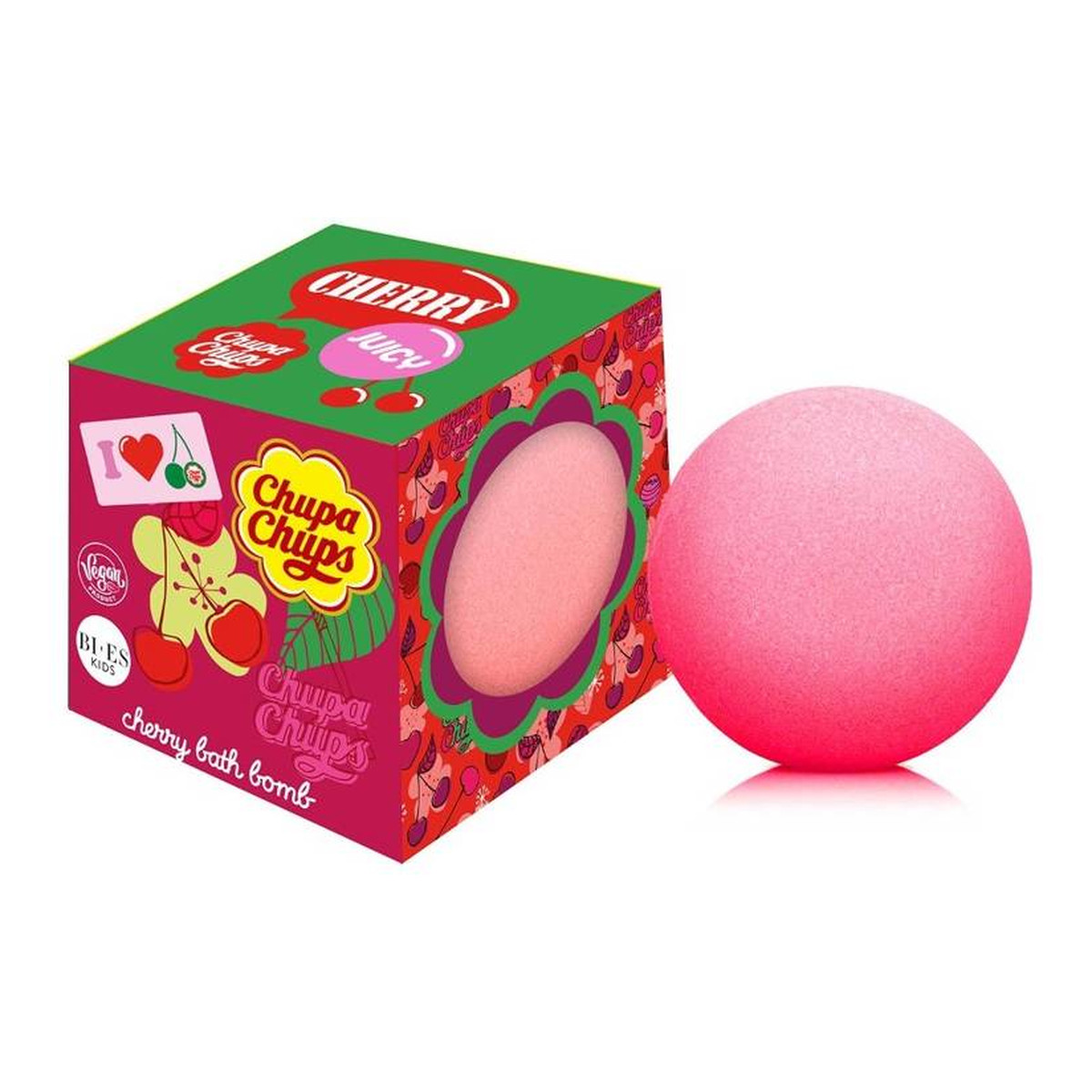 Bi-es Chupa Chups Kula do kąpieli Cherry 165g
