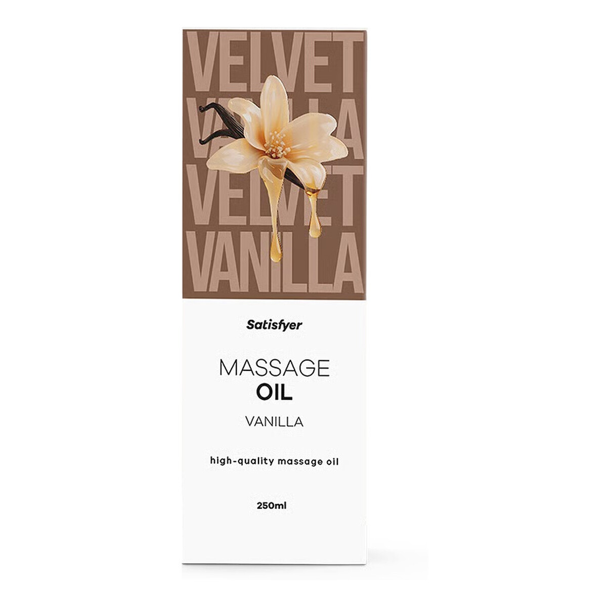 Satisfyer High-Quality Massage Oil Olejek do masażu vanilla 250ml
