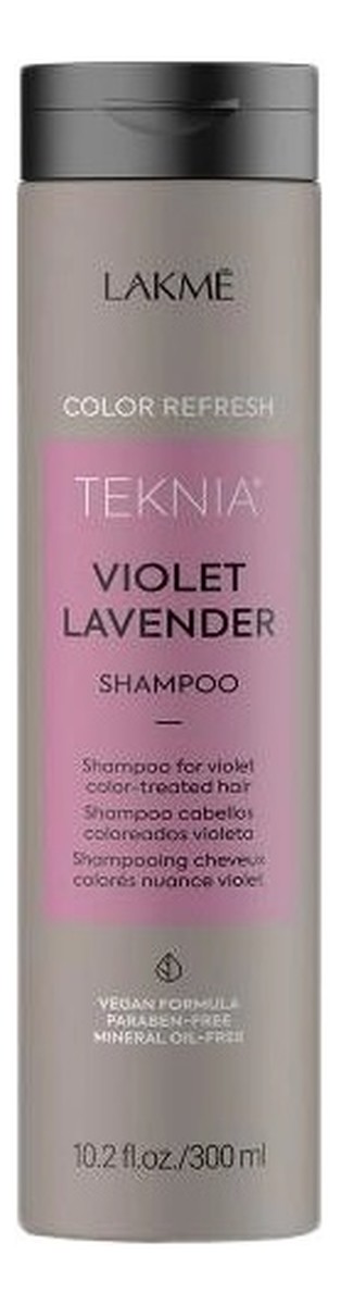 Teknia violet lavender shampoo odświeżający kolor szampon do włosów farbowanych