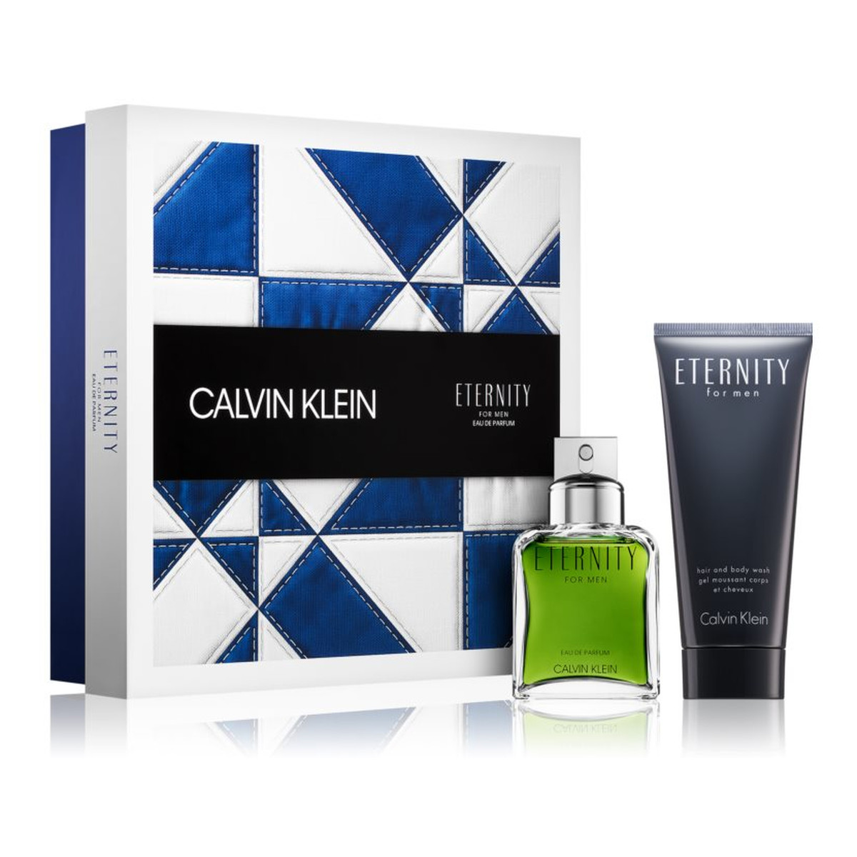 Calvin Klein Eternity for Men Zestaw woda perfumowana spray 50ml + żel pod prysznic 100ml