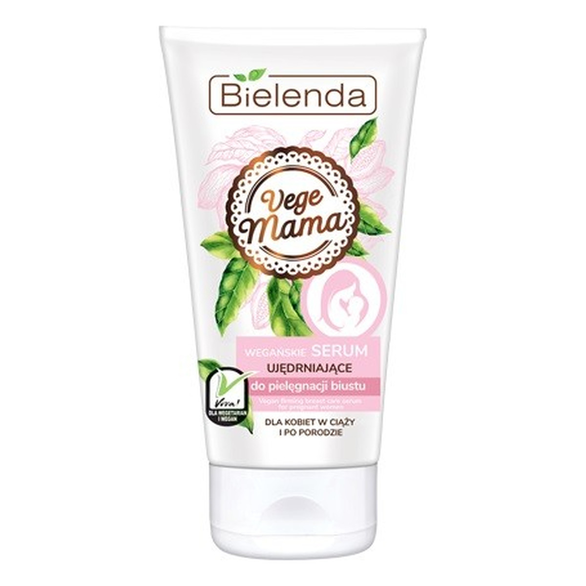 Bielenda Vege Mama Wegańskie Serum ujędrniające do pielęgnacji biustu 125ml