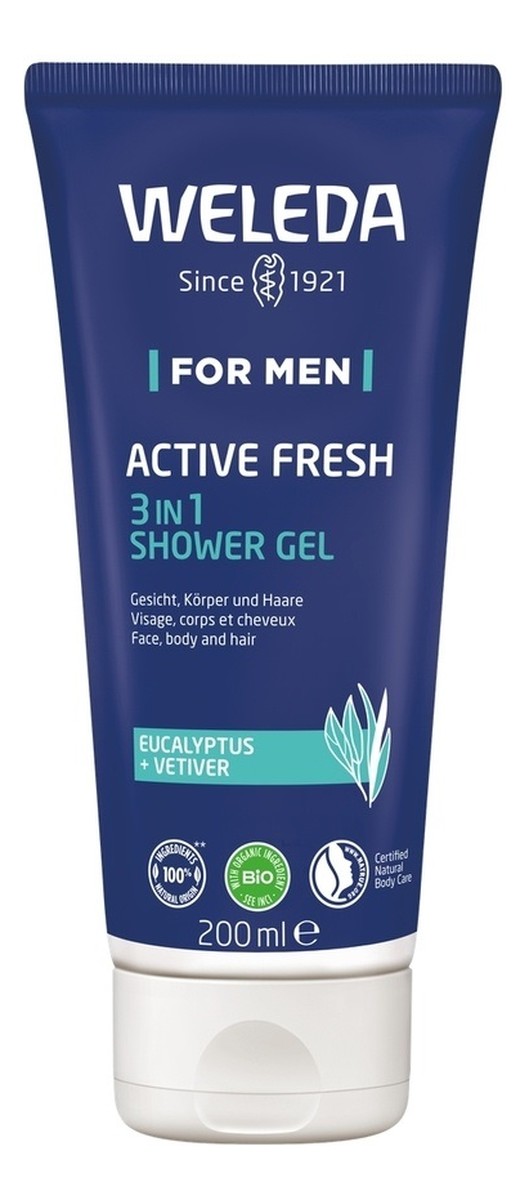 Active Fresh 3in1 żel pod prysznic dla mężczyzn