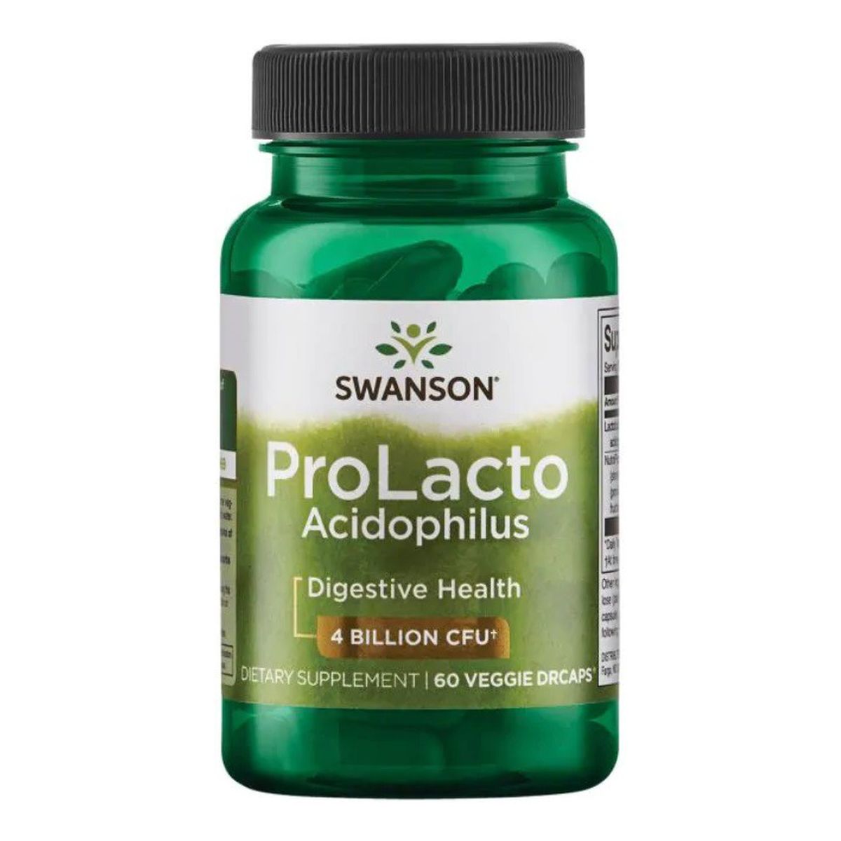 Swanson Prolacto acidophilus probiotyk wspierający metabolizm 60 kapsułek