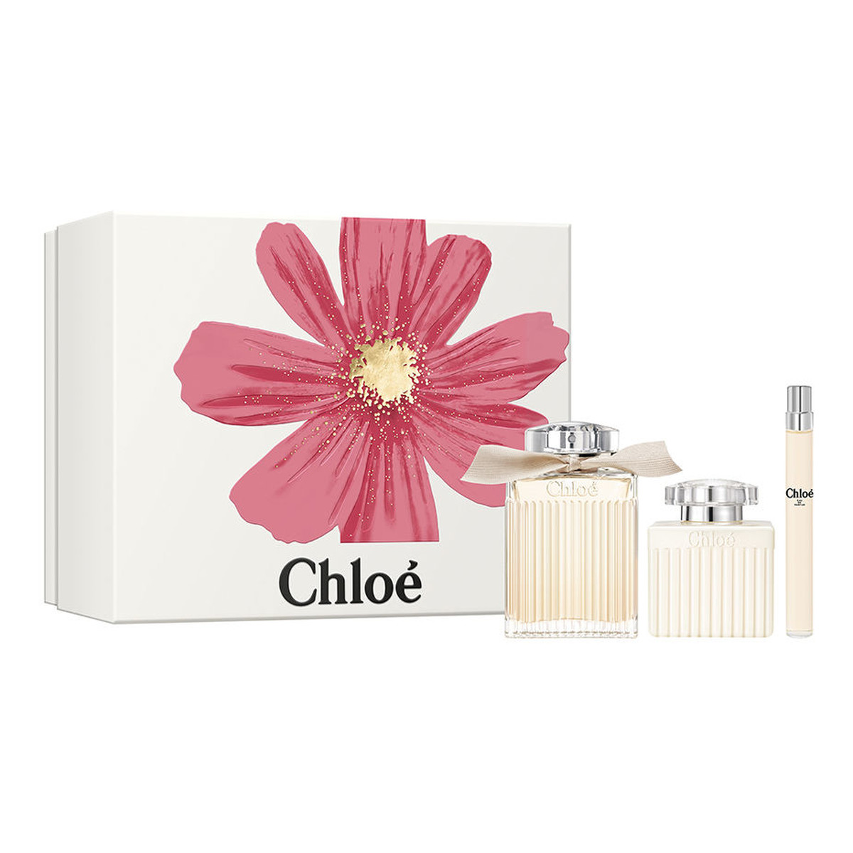 Chloe Zestaw woda perfumowana spray 100ml + balsam do ciała 100ml + woda perfumowana spray 10ml