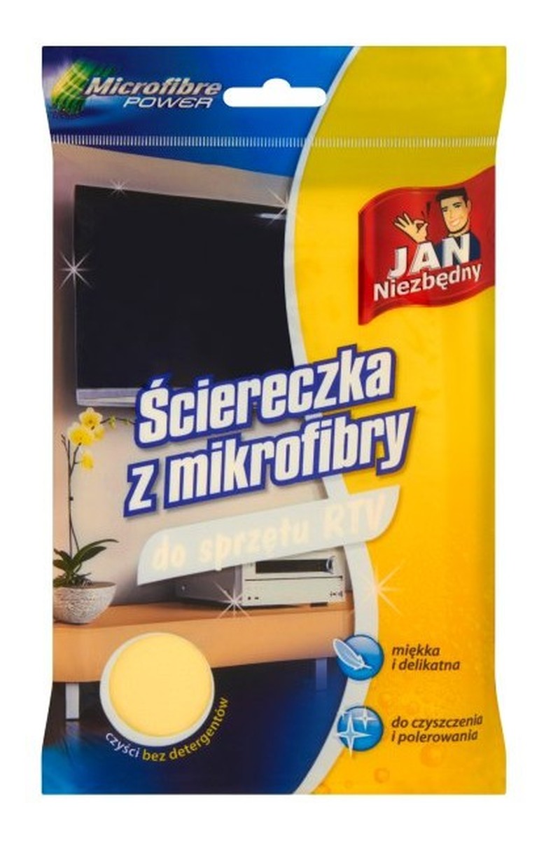 Ściereczka z mikrofibry do sprzętu RTV