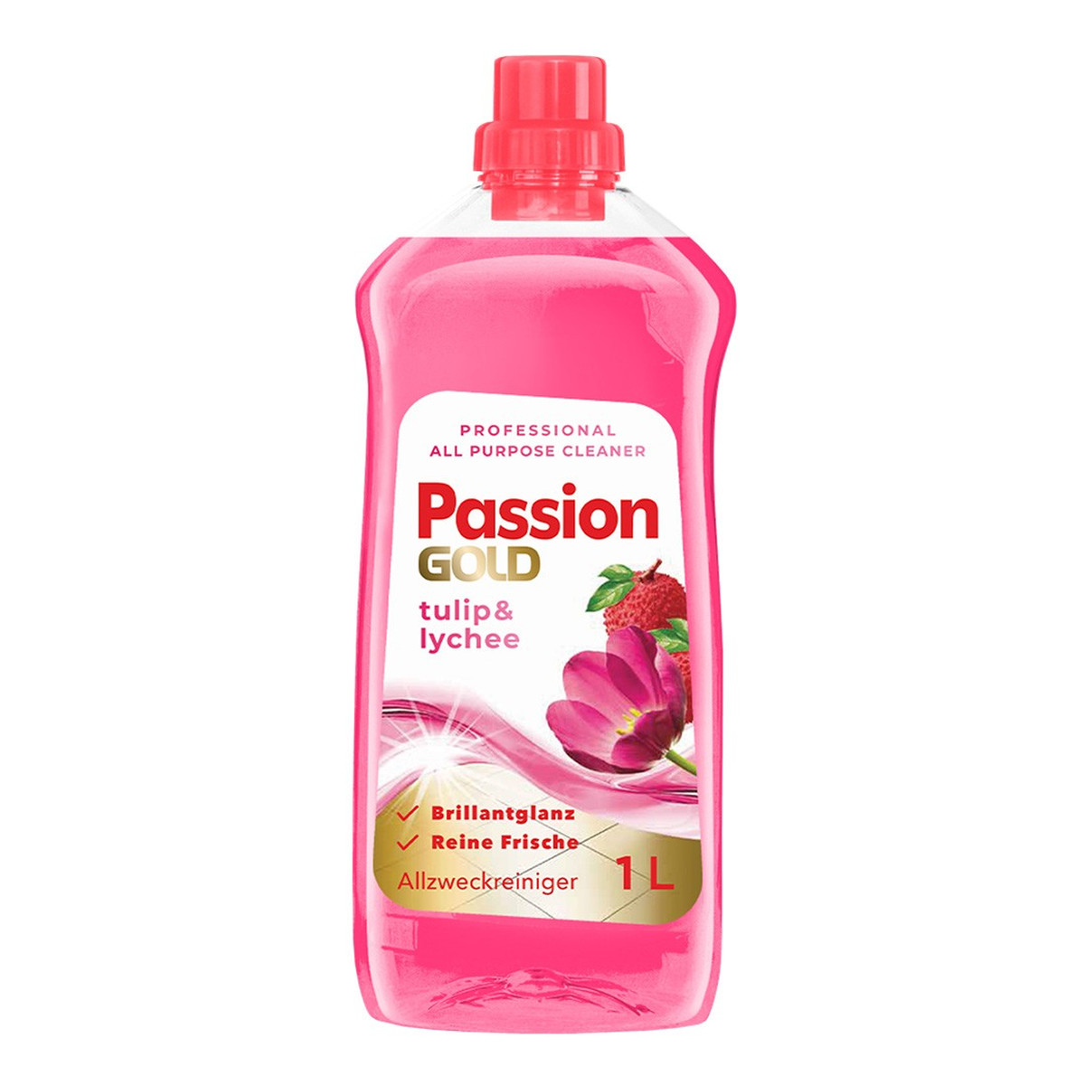 Passion Gold Uniwersalny płyn do mycia podłóg Tulipan i Liczi 1000ml
