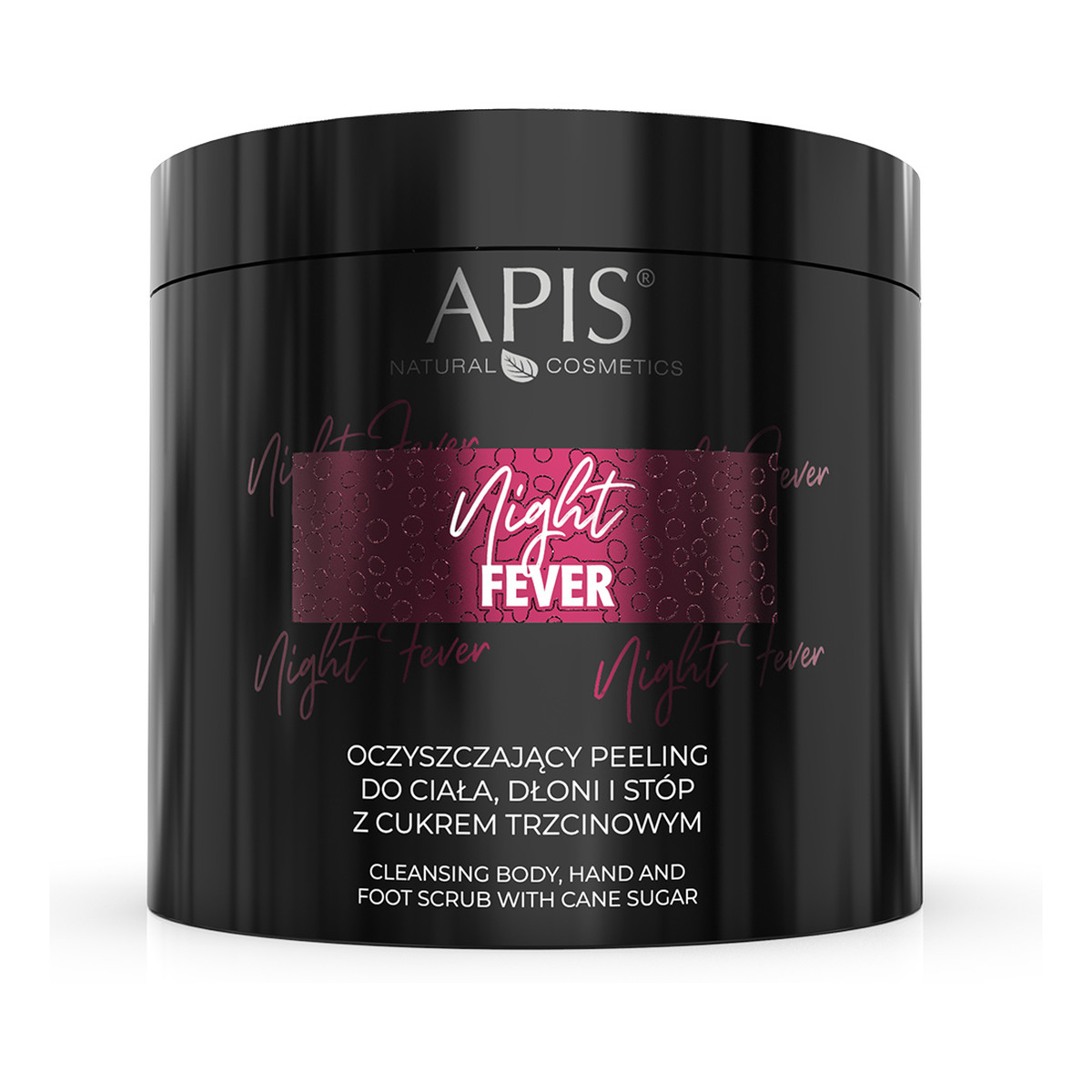 Apis Night fever oczyszczający peeling do ciała dłoni i stóp 250g