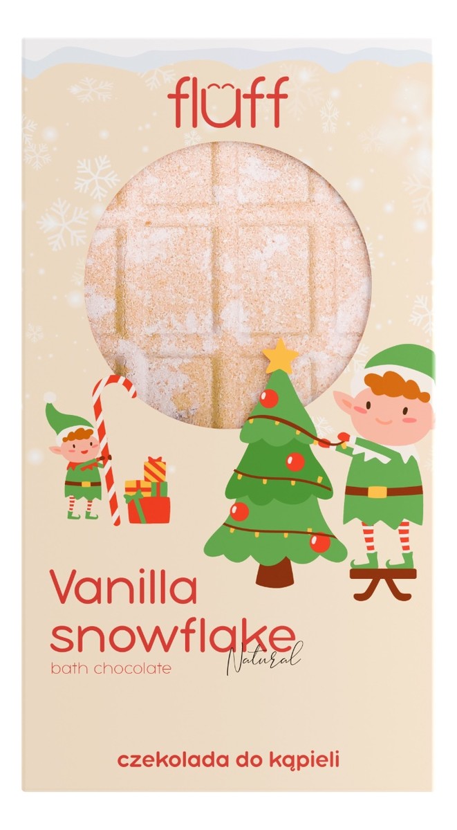 Czekolada do kąpieli Vanilla Snowflakes