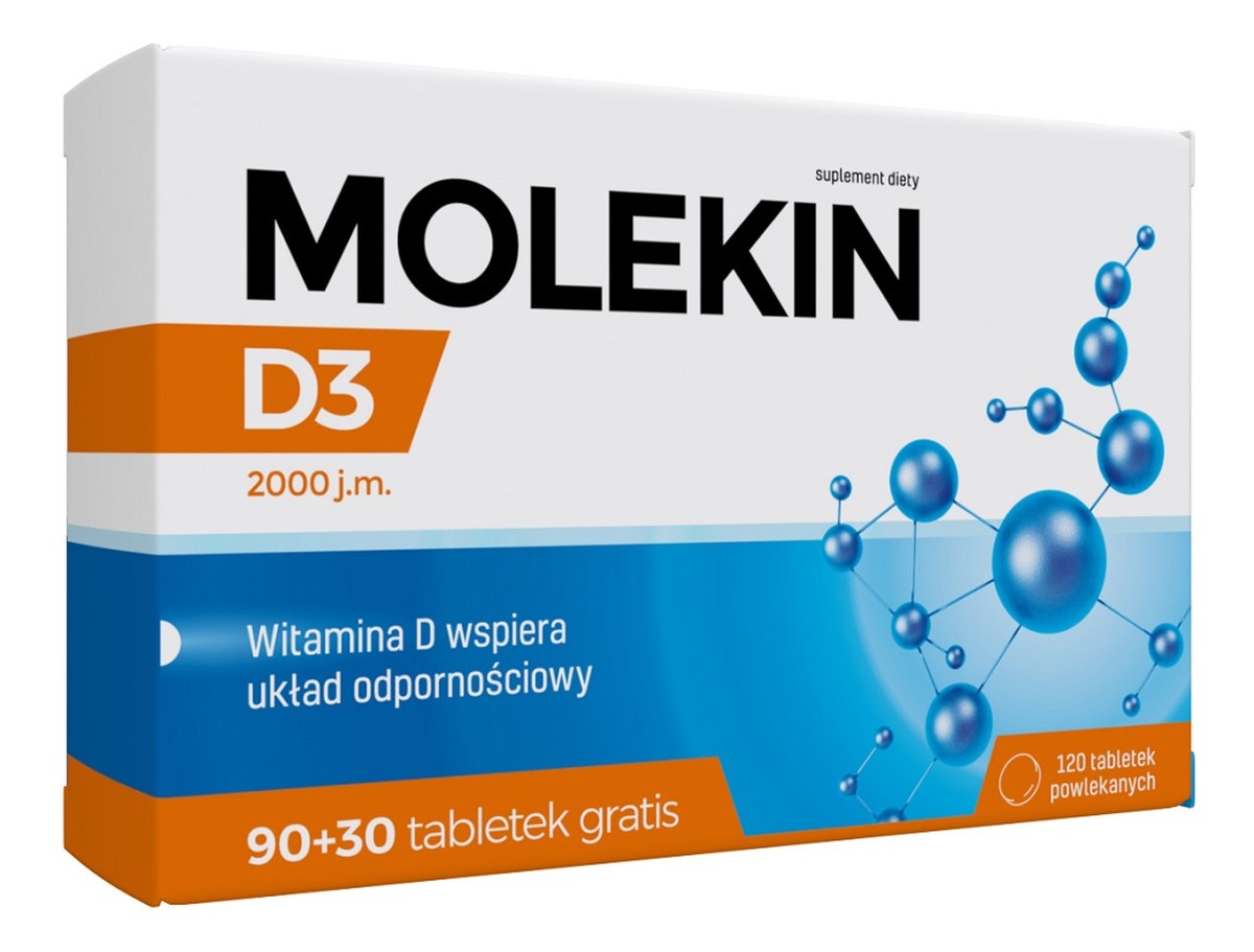 D3 2000 j.m. 120 tabletek powlekanych