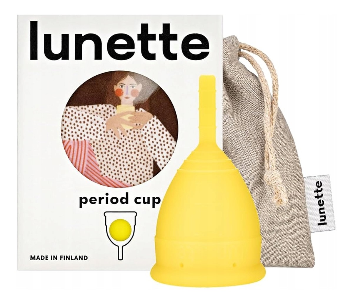 Period Cup kubeczek menstruacyjny 41mm Żółty