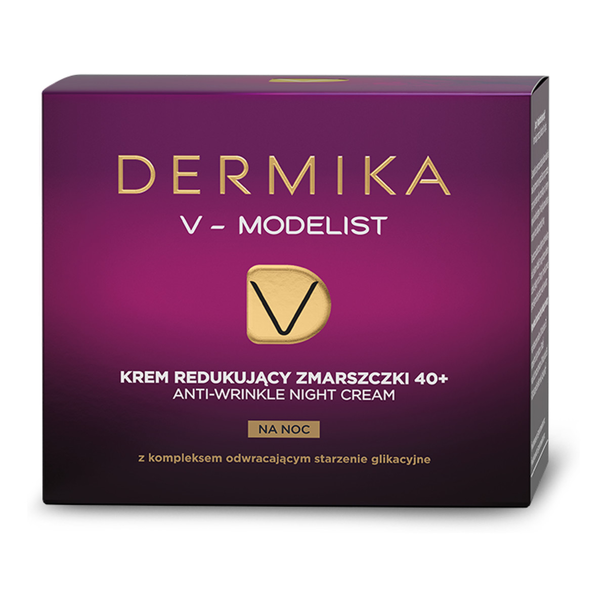 Dermika V-Modelist 40+ Krem redukujący zmarszczki na noc 50ml