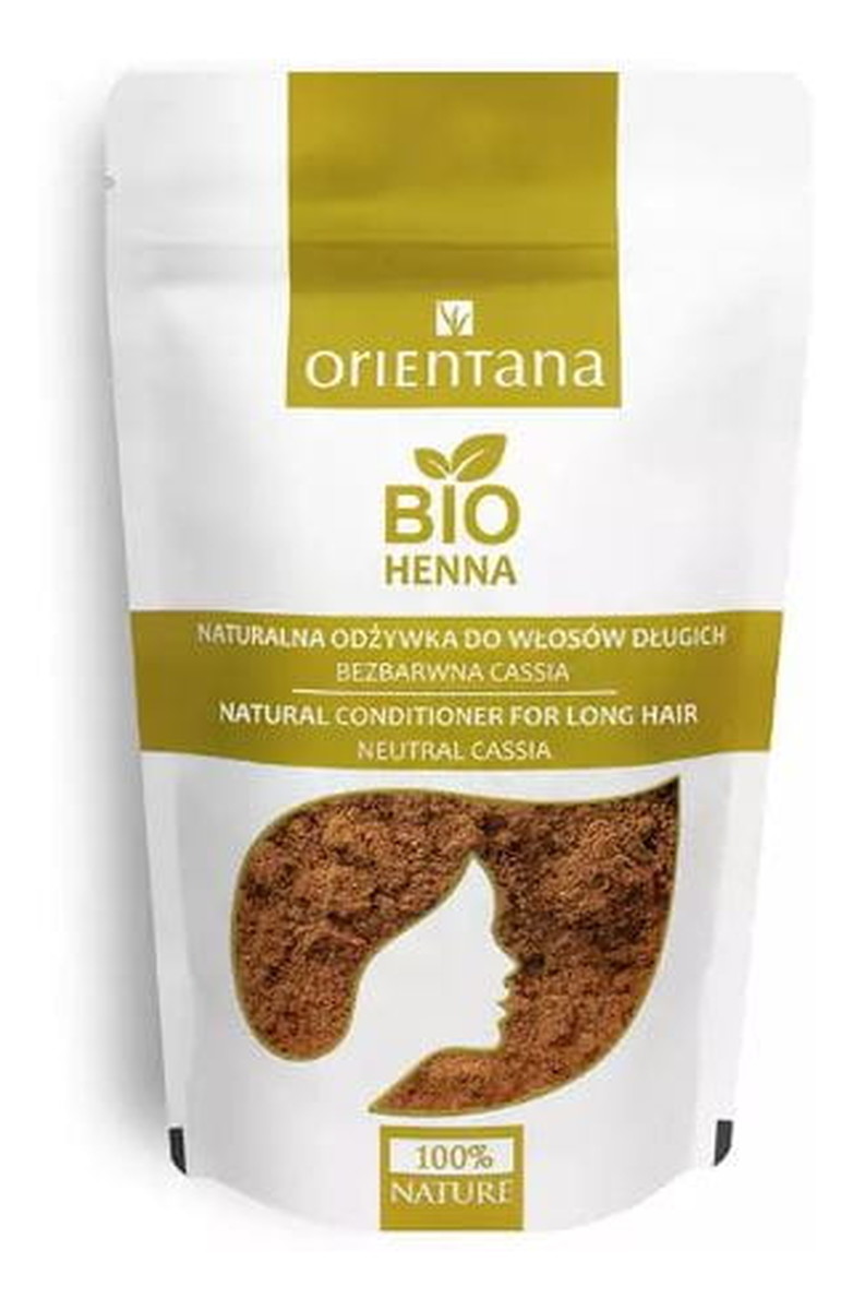 BIO Henna Do Włosów Długich Bezbarwna Odżywka