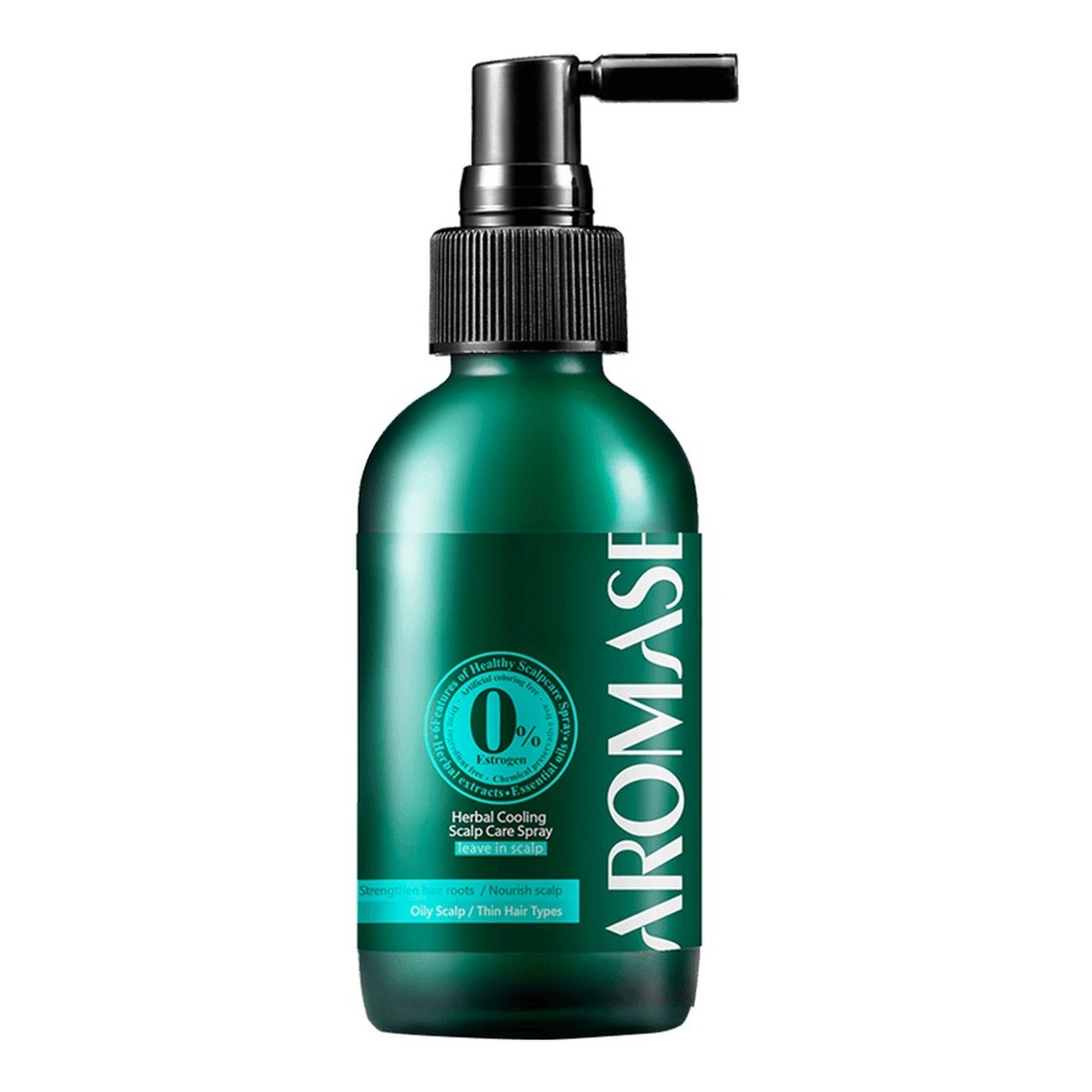 Aromase Herbal Cooling Scalp Care Spray ziołowy spray chłodzący do pielęgnacji skóry głowy dla włosów przetłuszczających się 40ml
