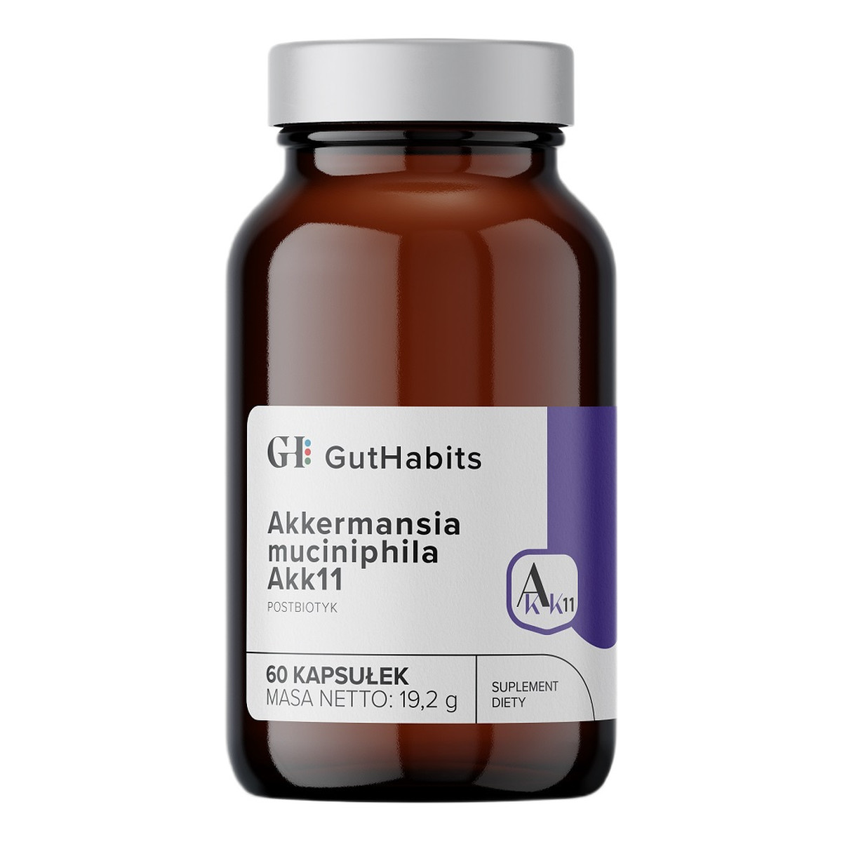 GutHabits Akkermansia muciniphila Akk11 suplement diety 60 Kapsułek