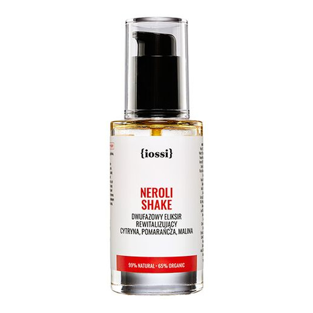 Iossi Neroli Shake Dwufazowy eliksir rewitalizujący z ekstraktem z cytryny pomarańczy i olejem z pestek malin 50ml