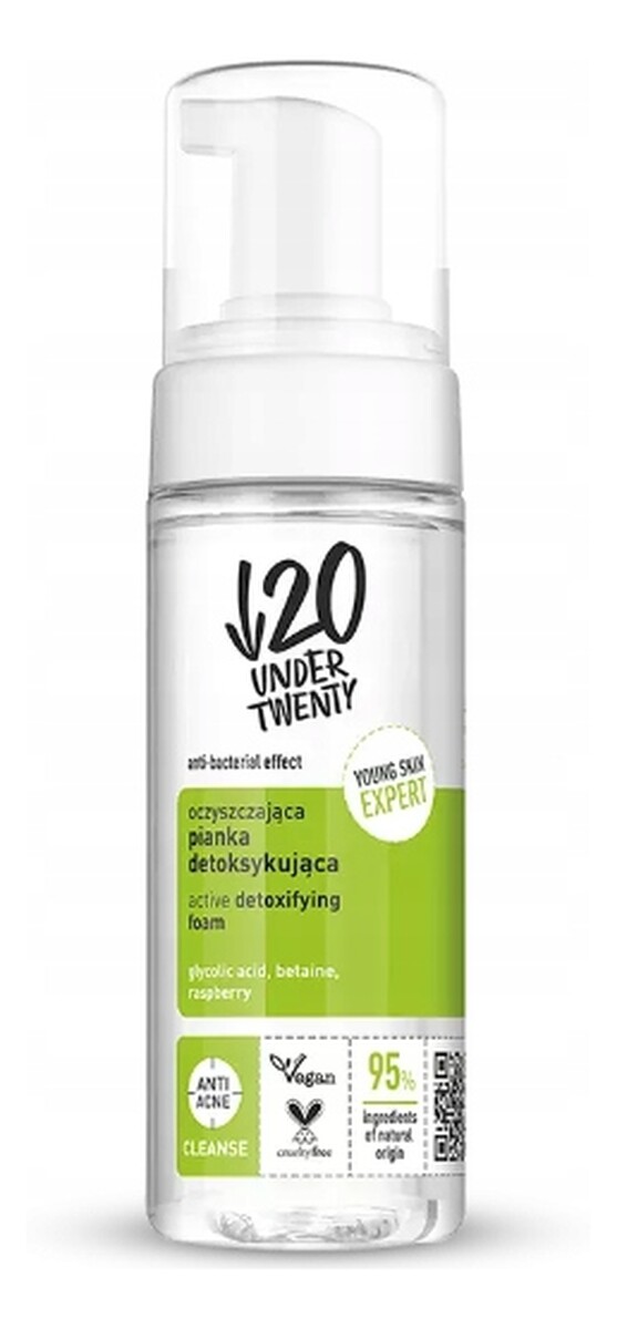 Oczyszczająca pianka detoksykujaca