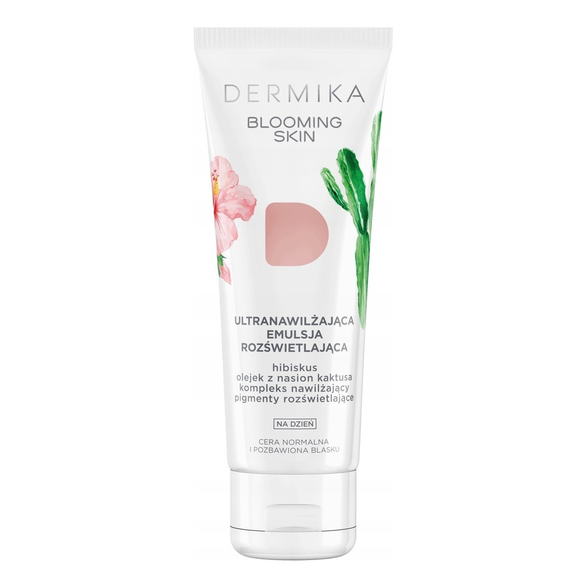 Dermika Blooming Skin Ultranawilżająca emulsja rozświetlająca cera normalna i pozbawiona blasku 50ml