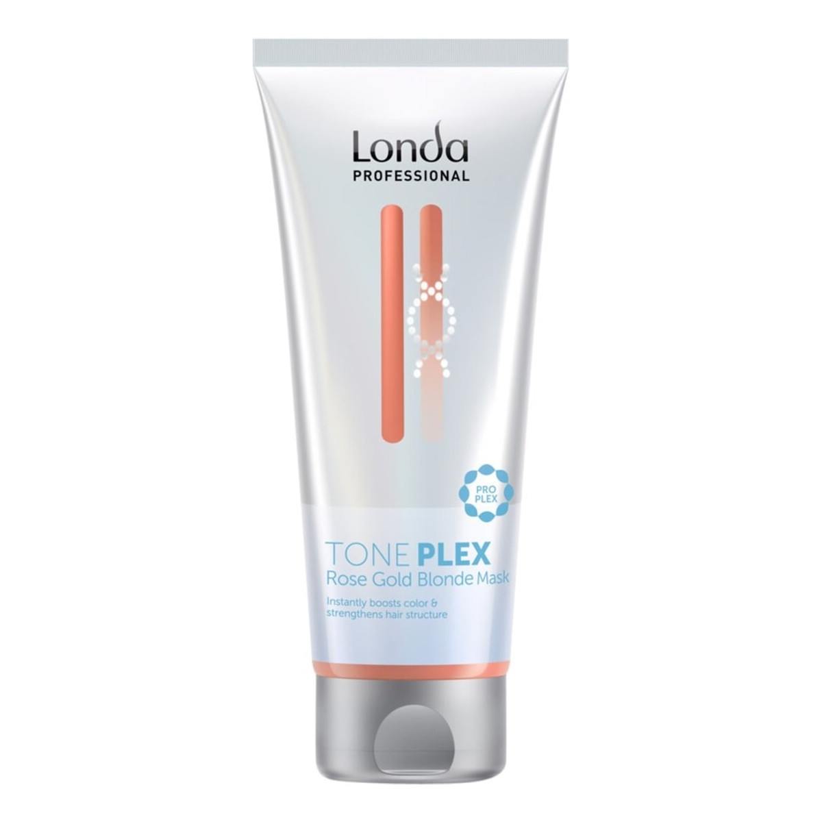 Londa Professional Professional Tone Plex Rose Gold Blonde Mask maska odświeżająca ciepłe odcienie włosów blond 200ml