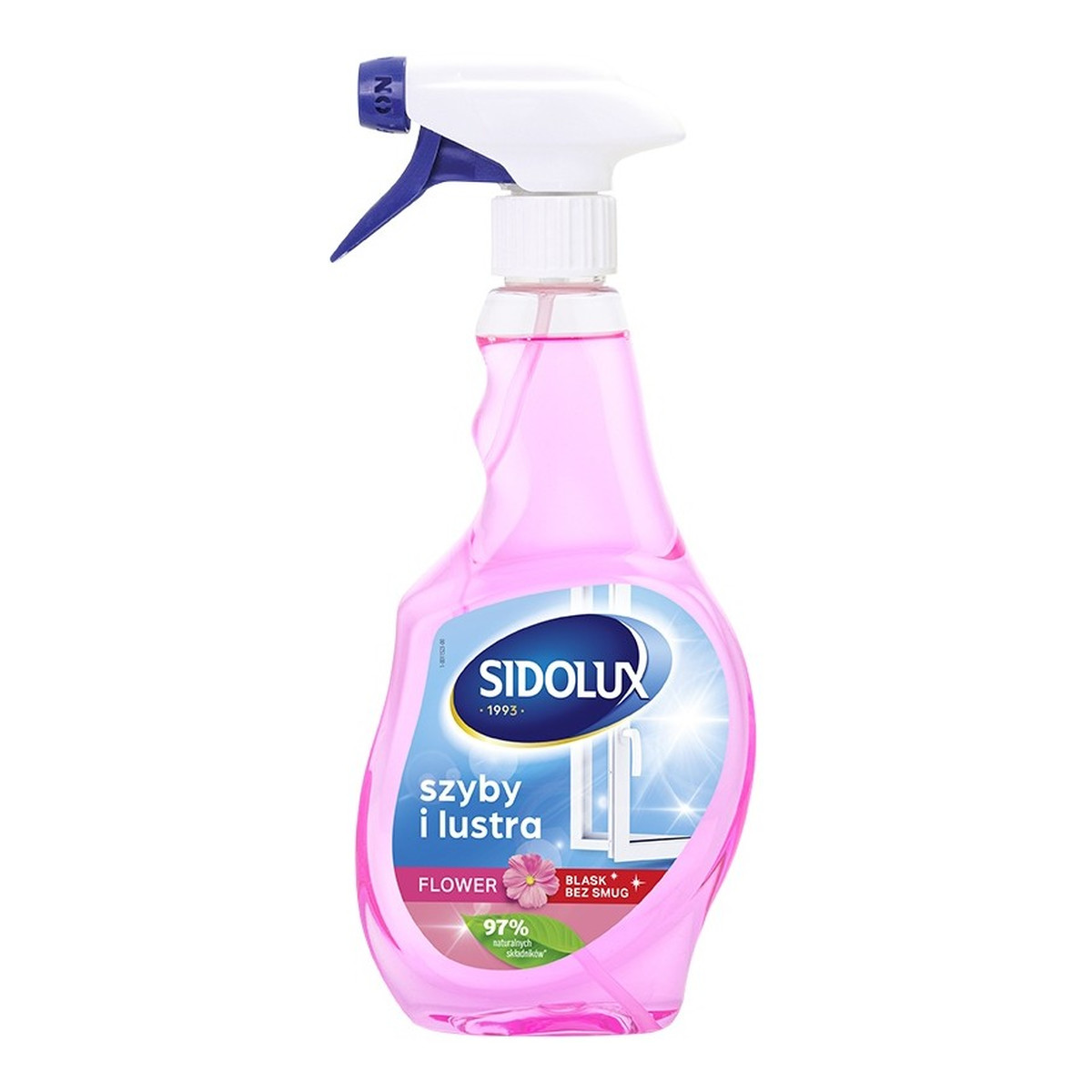 Sidolux Crystal Płyn do mycia szyb Flower 500ml