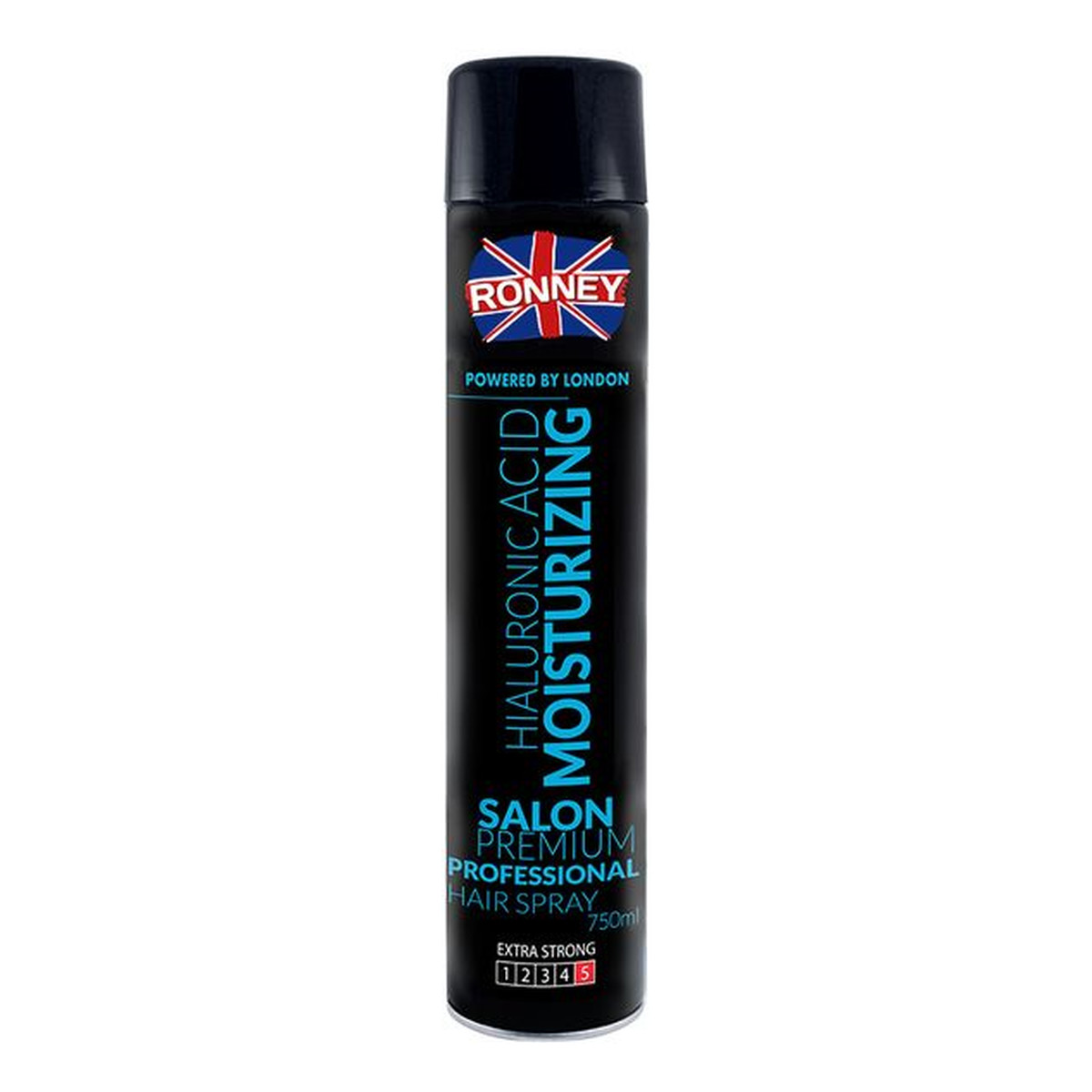 Ronney Professional Hair Spray Haluronic Acid Moisturizing nawilżający lakier do włosów 750ml