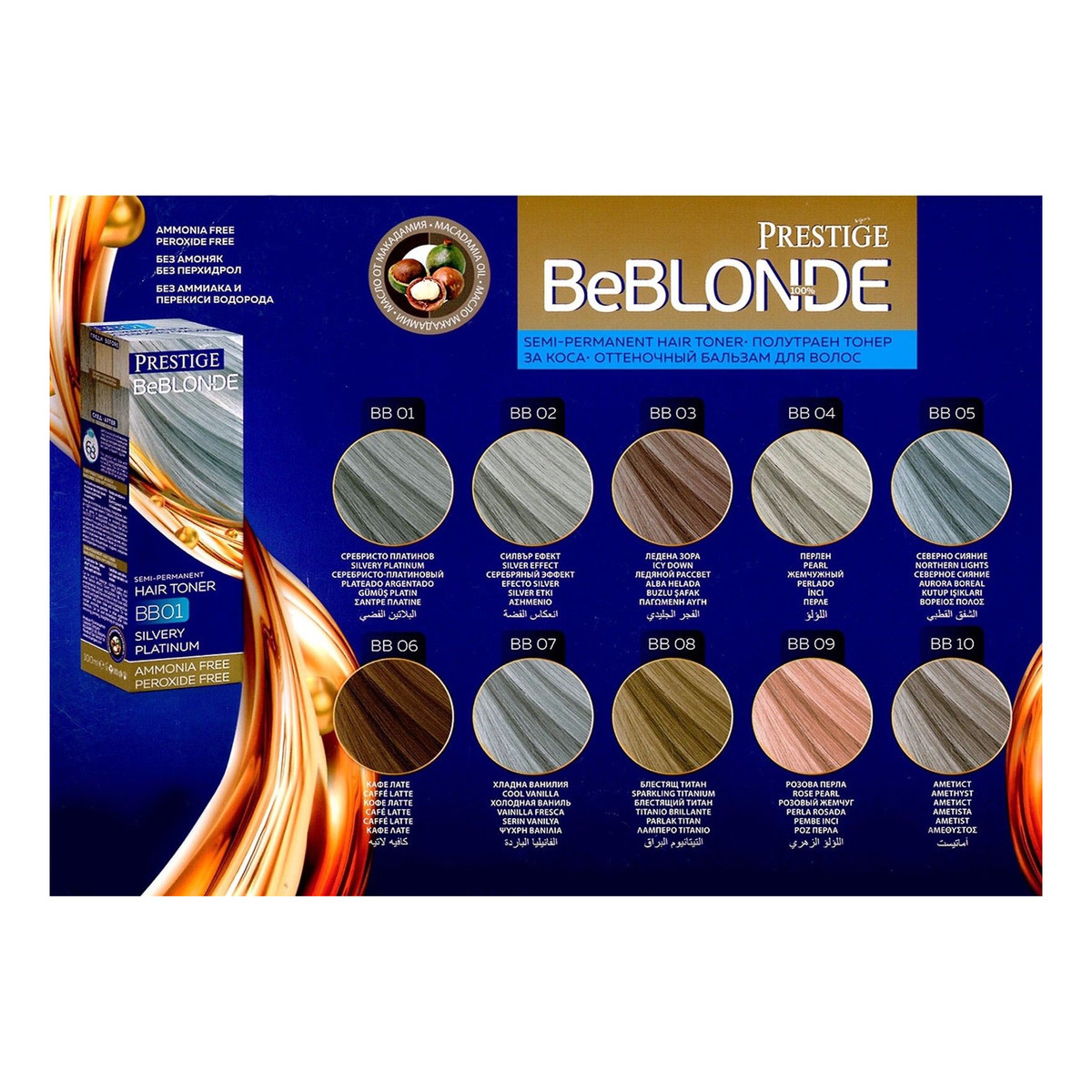 Prestige BEBLONDE TONER BEZ AMONIAKU