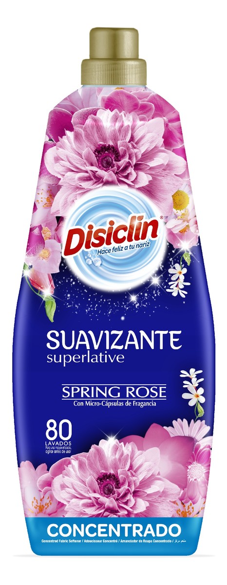 Płyn do płukania tkanin 80 płukań Spring Rose